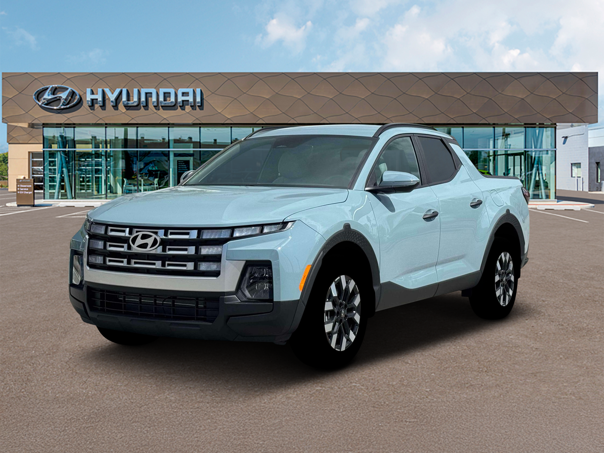 New 2026 Blue Hyundai SEL FWD image 1
