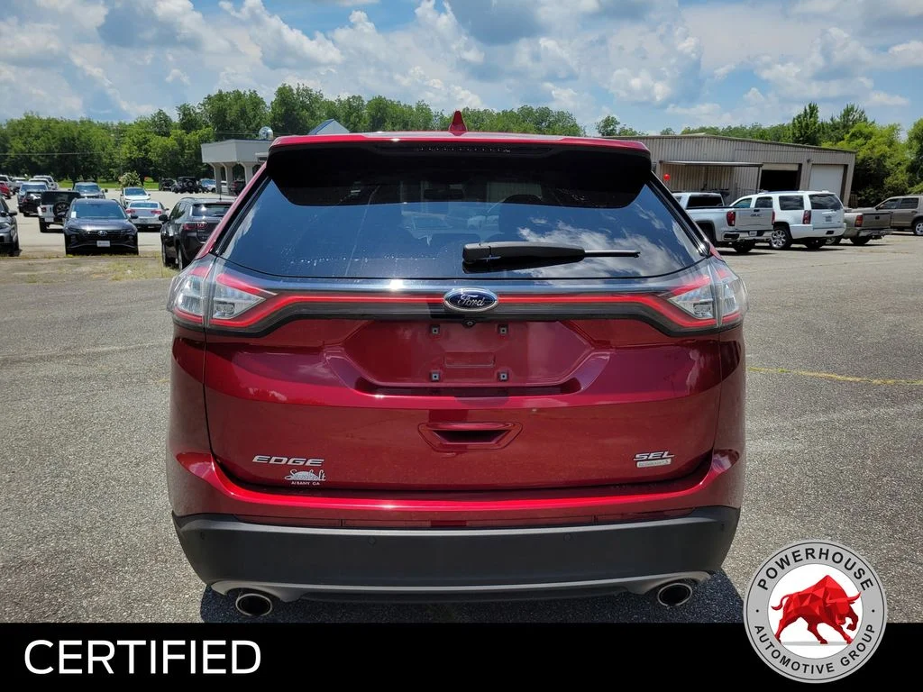 Used 2018 Red Ford SEL image 5