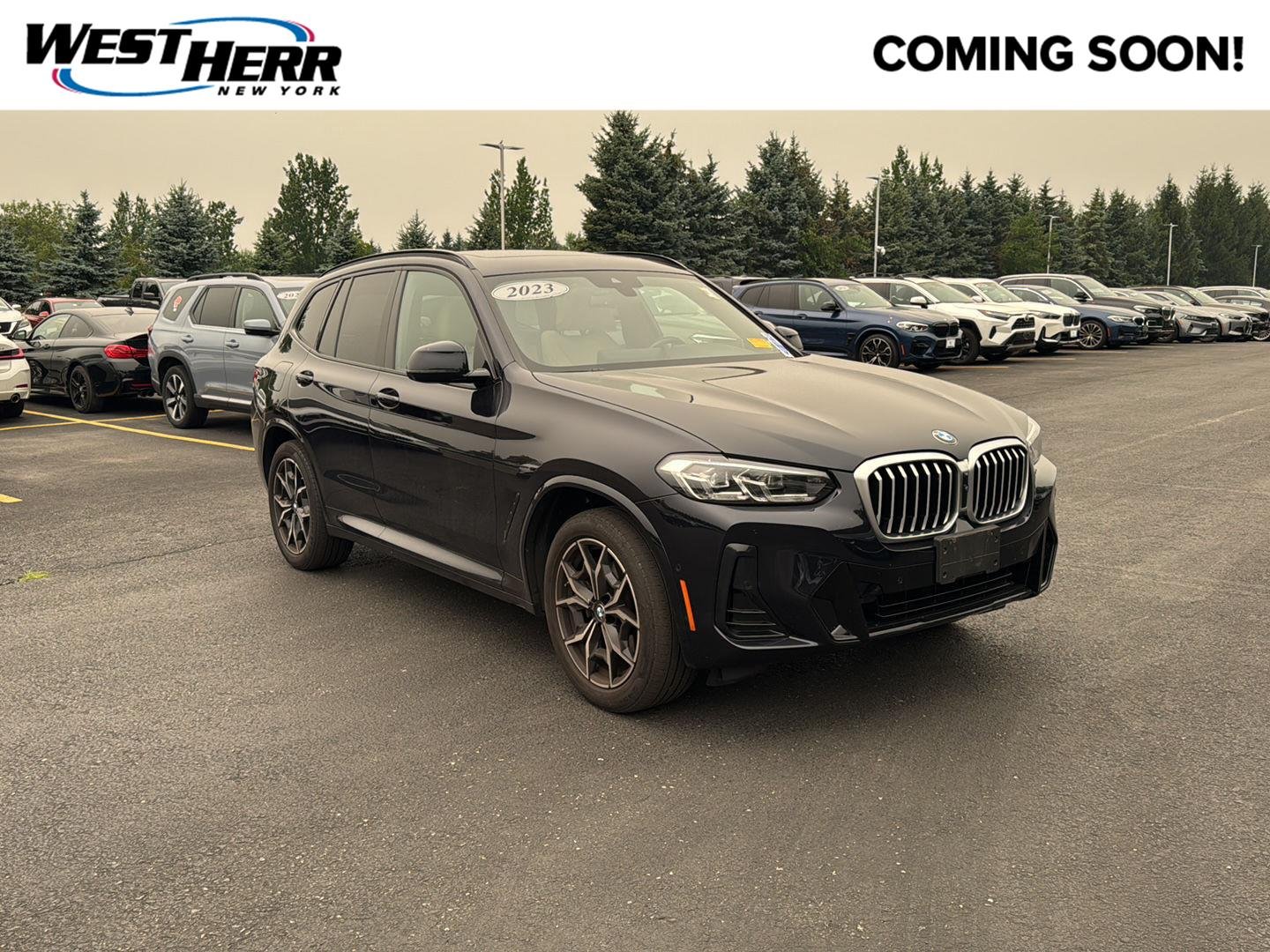 Used 2023 Carbon Black Metallic BMW xDrive30i image 1