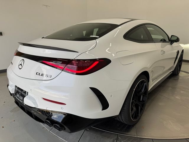 New 2026 MANUFAKTUR Moonlight White Metallic Mercedes-Benz AMG® CLE 53 4MATIC+ Coupe image 34