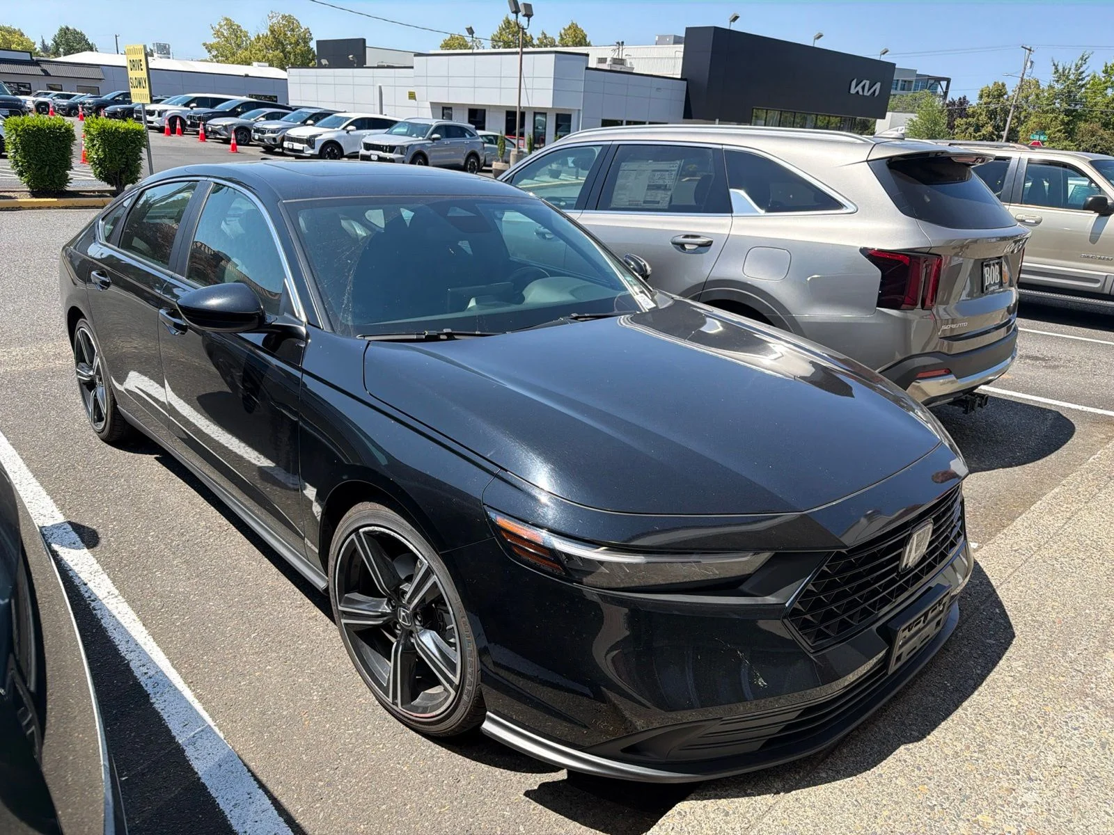 Used 2024 Crystal Black Pearl Honda Sport image 3