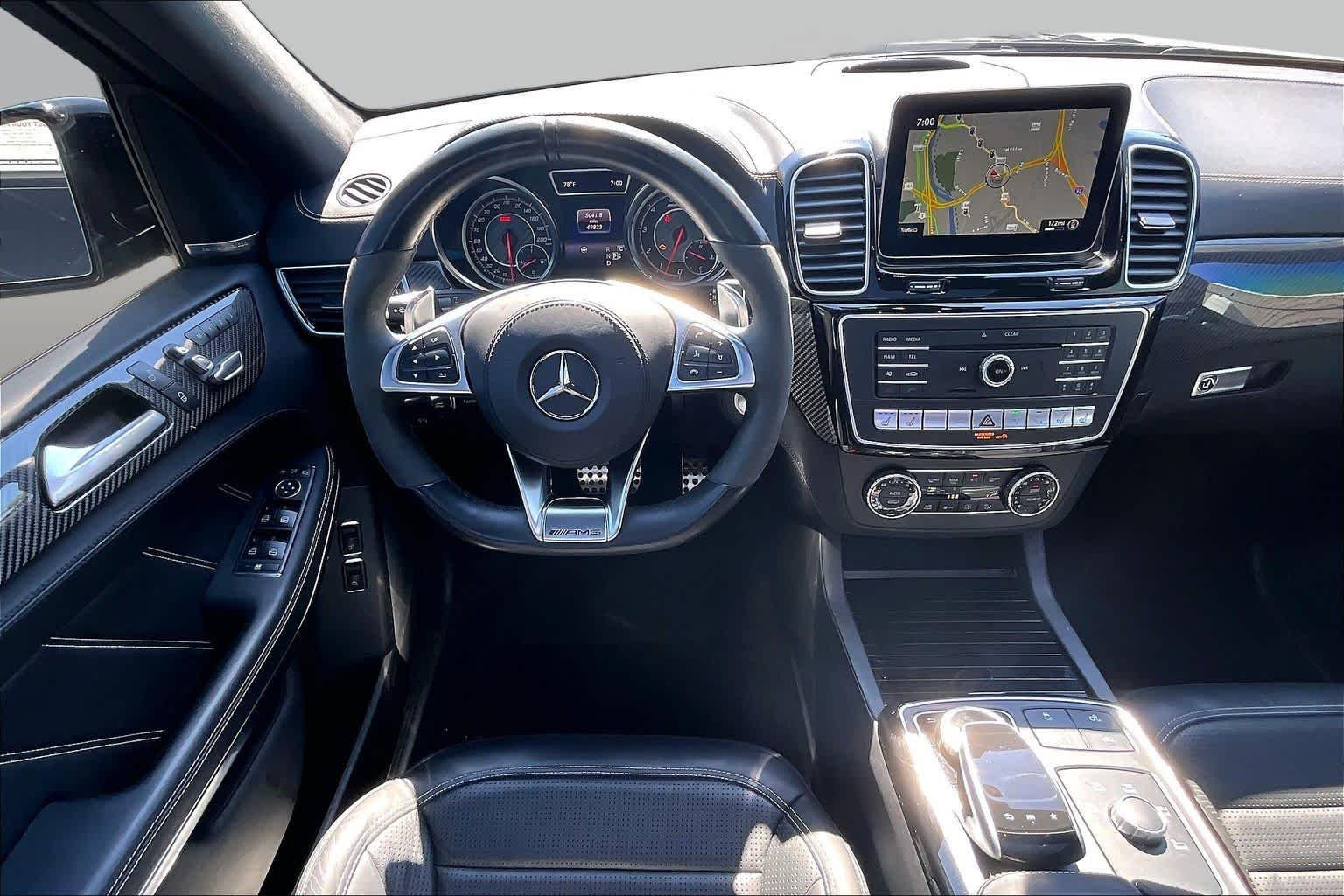 Used 2018 Obsidian Black Metallic Mercedes-Benz AMG® GLS 63 image 6