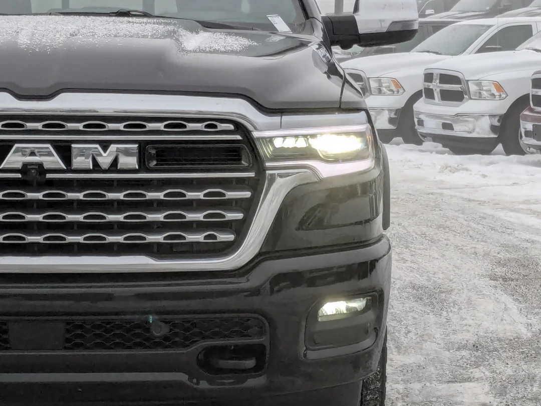 New 2026 Black RAM Limited - - Pano Sunroof - Heads Up Display - Rambox Cargo & More! image 10