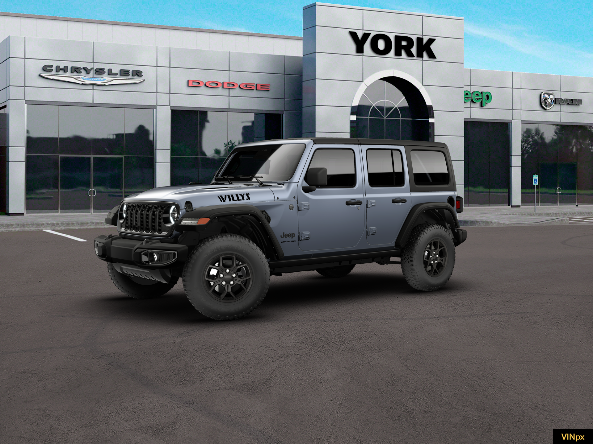 New 2026 Anvil Clearcoat Jeep Willys image 2