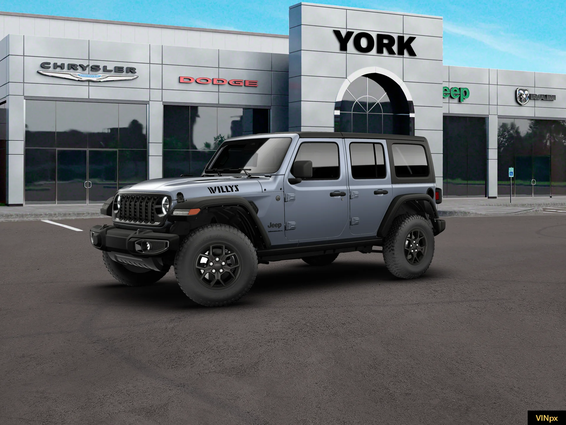 New 2026 Anvil Clearcoat Jeep Willys image 2