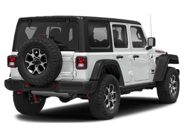Used 2022 Bright White Clearcoat Jeep Unlimited Rubicon image 2