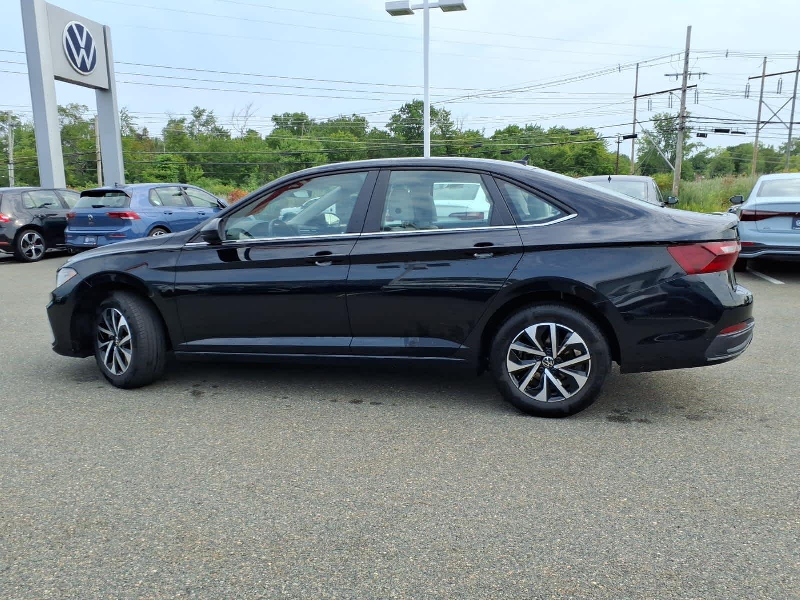 Certified Used 2025 Deep Black Pearl Volkswagen S image 8
