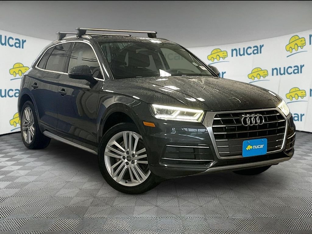 Used 2018 Gray Audi 2.0T image 1
