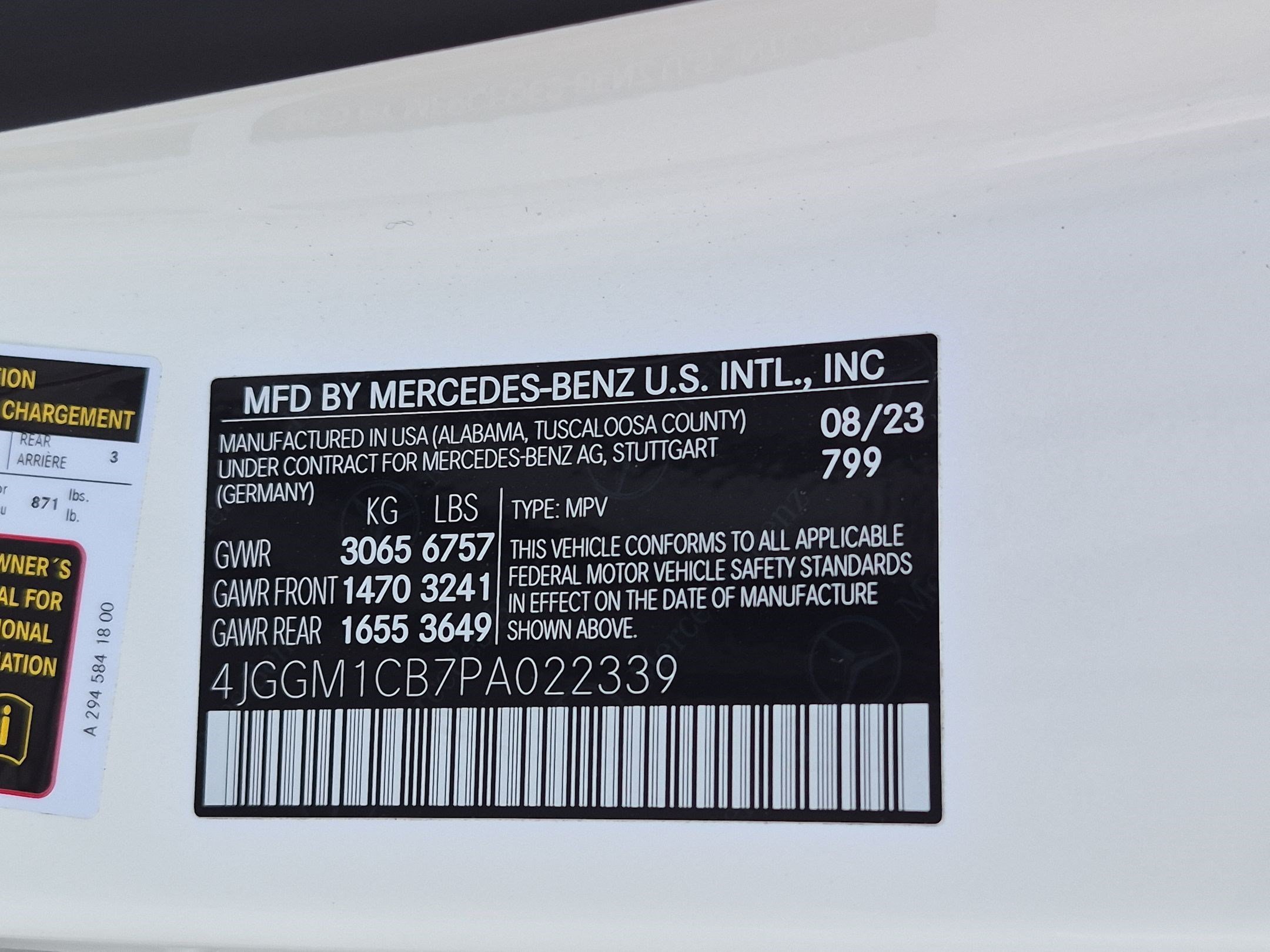 Certified Used 2023 MANUFAKTUR Diamond White Metallic Mercedes-Benz EQE 350 image 32