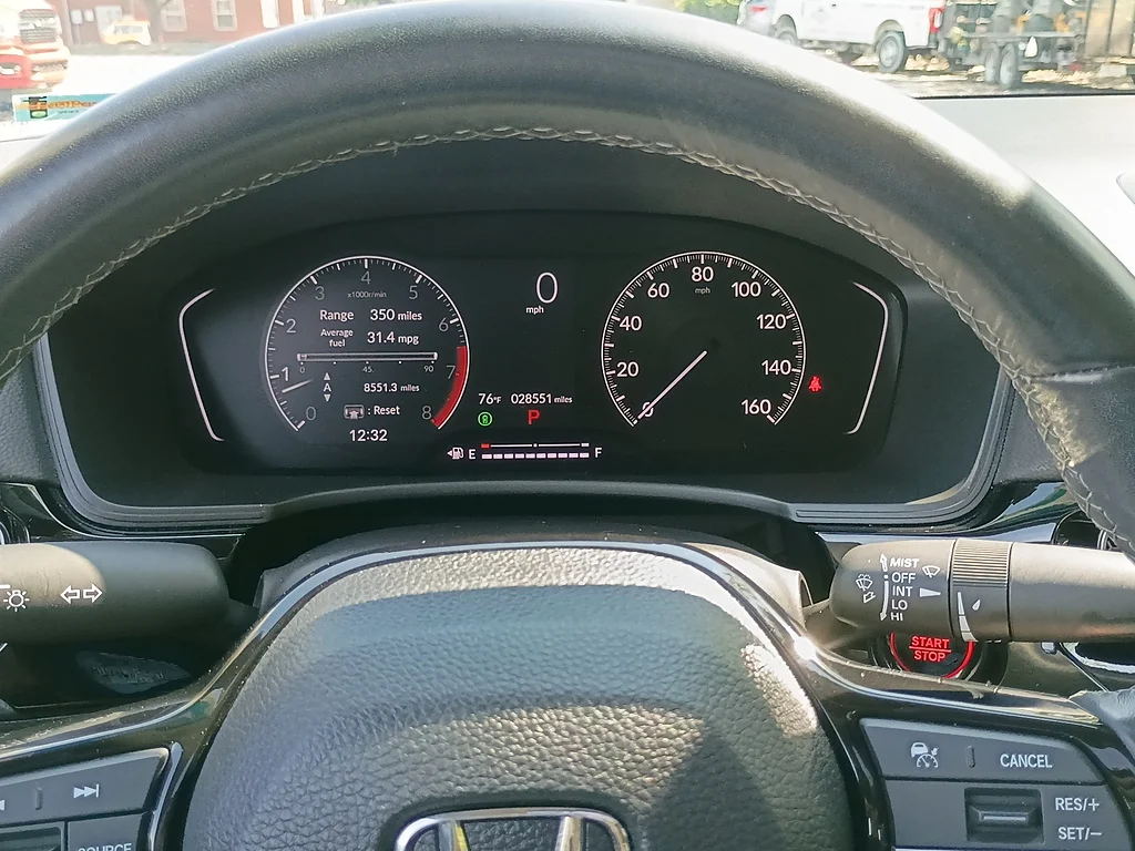 Certified Used 2024 Sonic Gray Pearl Honda EX image 18