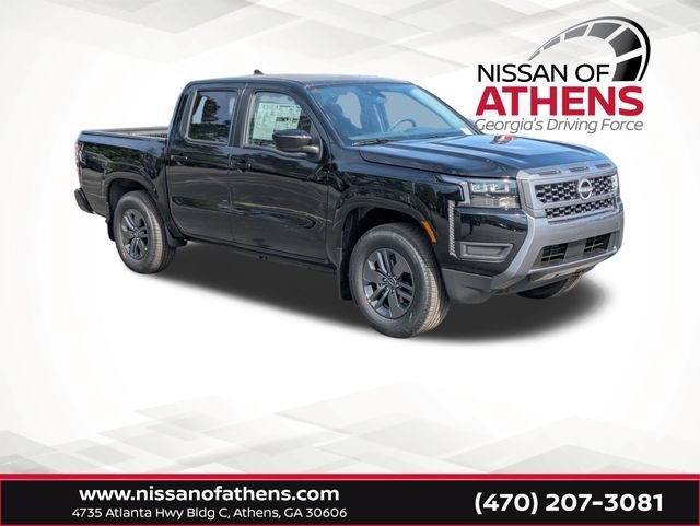 New 2026 Super Black Nissan Crew Cab SV image 1