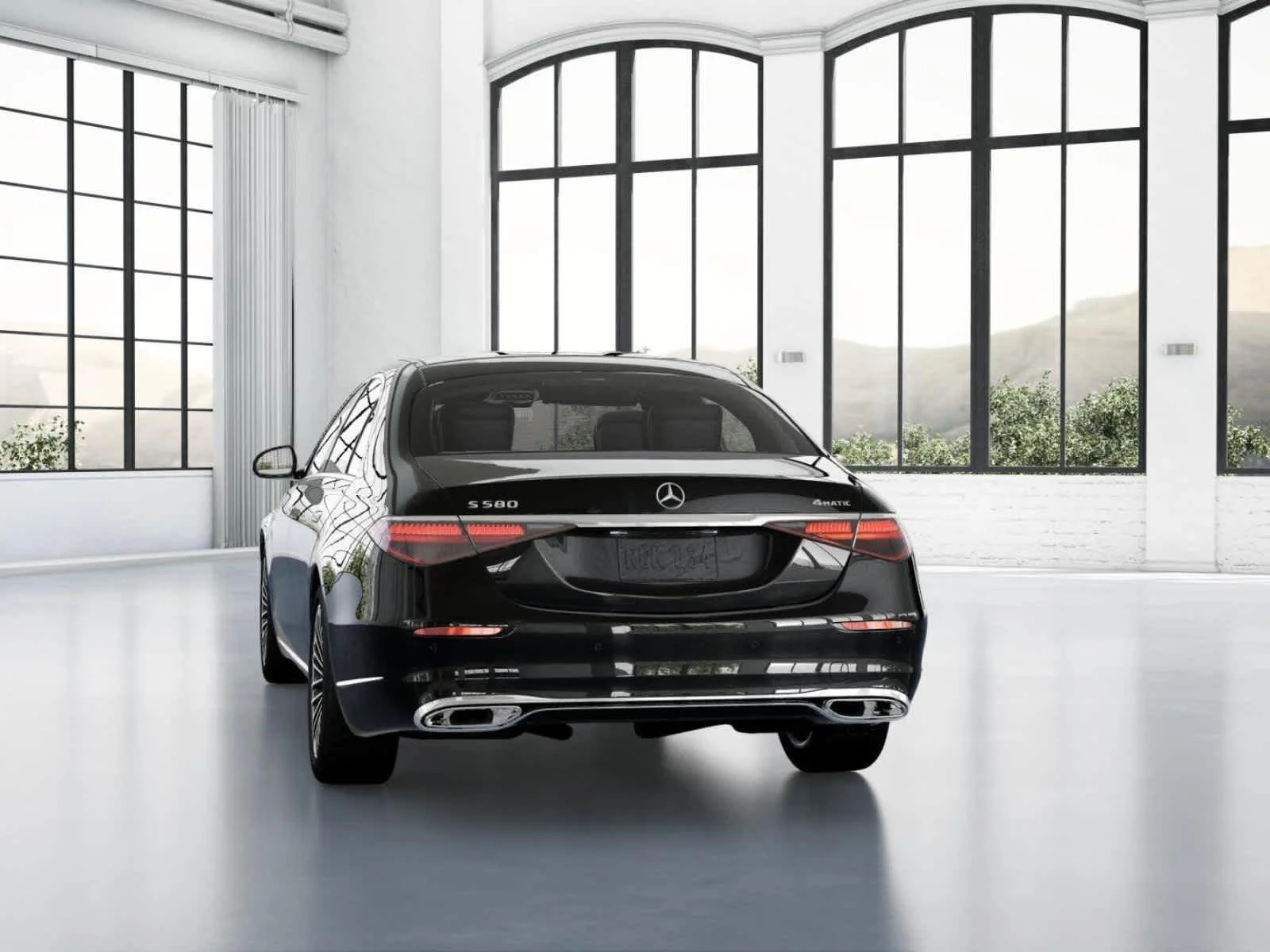 New 2026 Obsidian Black Metallic Mercedes-Benz S 580 image 25