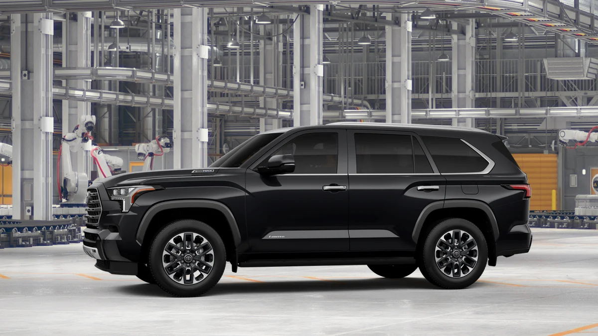 New 2026 Midnight Black Metallic Toyota Limited image 3