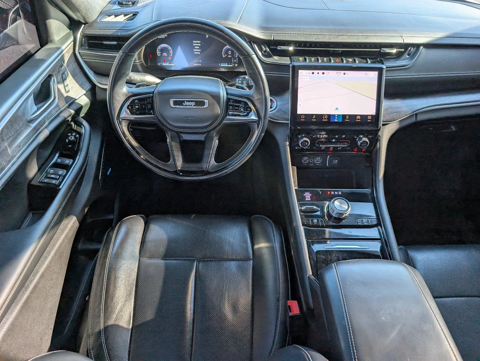 Used 2021 Bright White Clearcoat Jeep Overland image 34