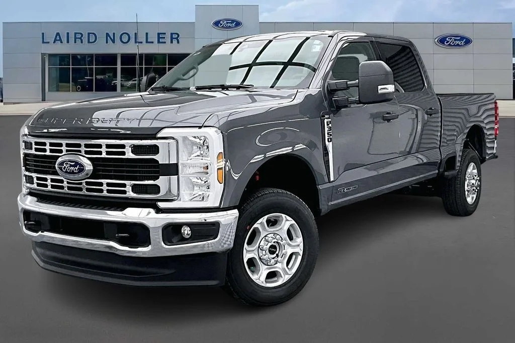 New 2026 Gray Metallic Ford F-350® XLT image 1