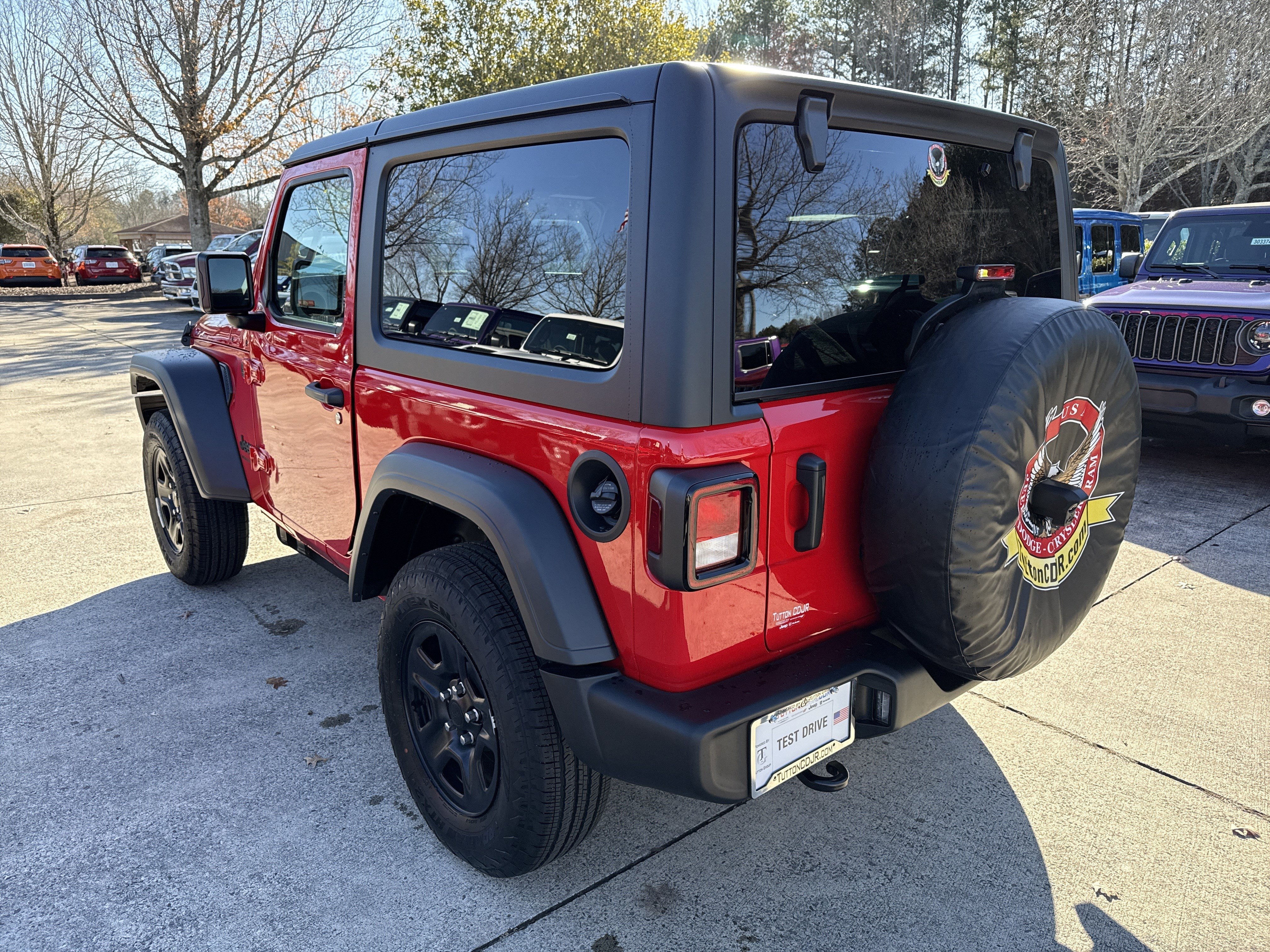 New 2026 Firecracker Red Clearcoat Jeep Sport image 5
