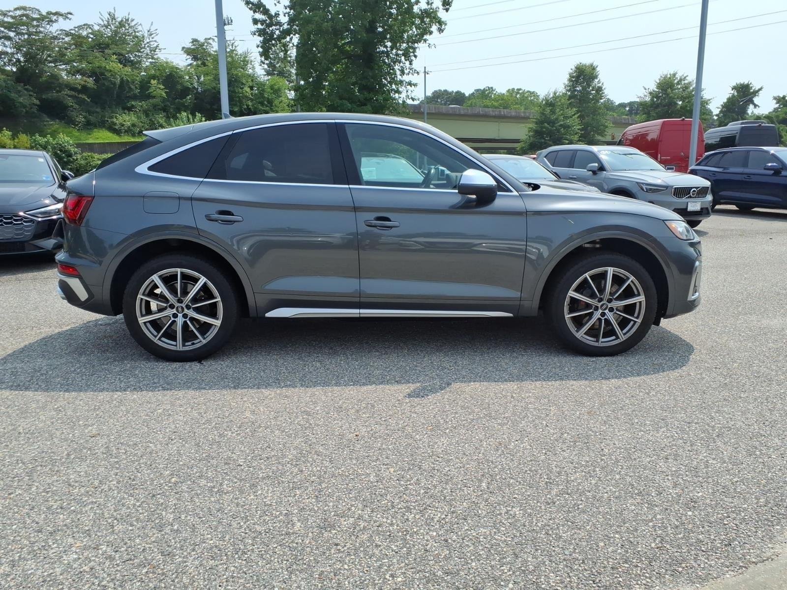 Used 2022 Daytona Gray Pearl Effect Audi Premium Plus image 5