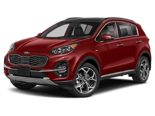 Used 2021 Black Cherry Kia SX Turbo image 1