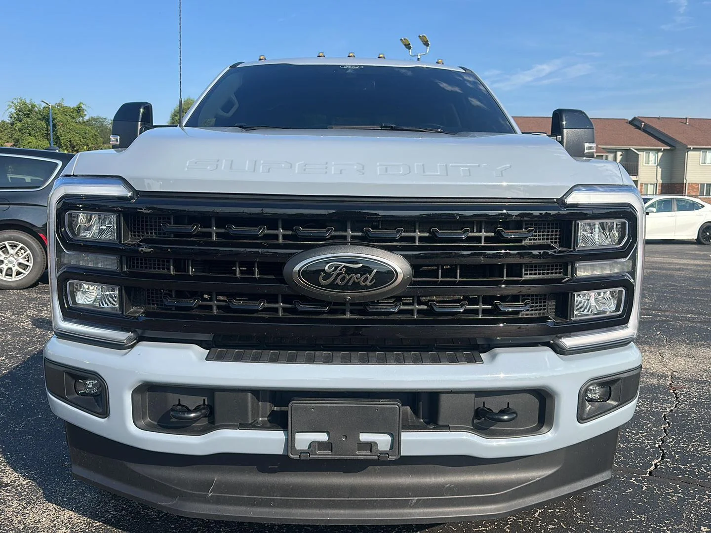 Used 2024 Glacier Gray Metallic Tri-Coat Ford Lariat image 2