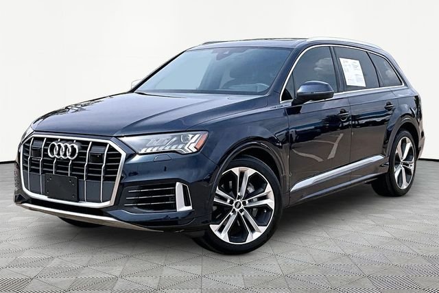 Used 2023 Blue Audi 55 Prestige image 1