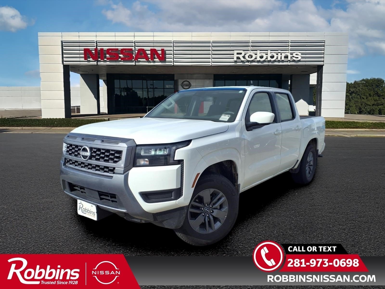 2026 Nissan Frontier PRO-X White at Robbins Nissan