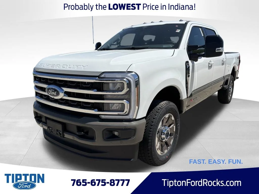 New 2026 Star White Metallic Tri-Coat Ford F-250® King Ranch® image 1