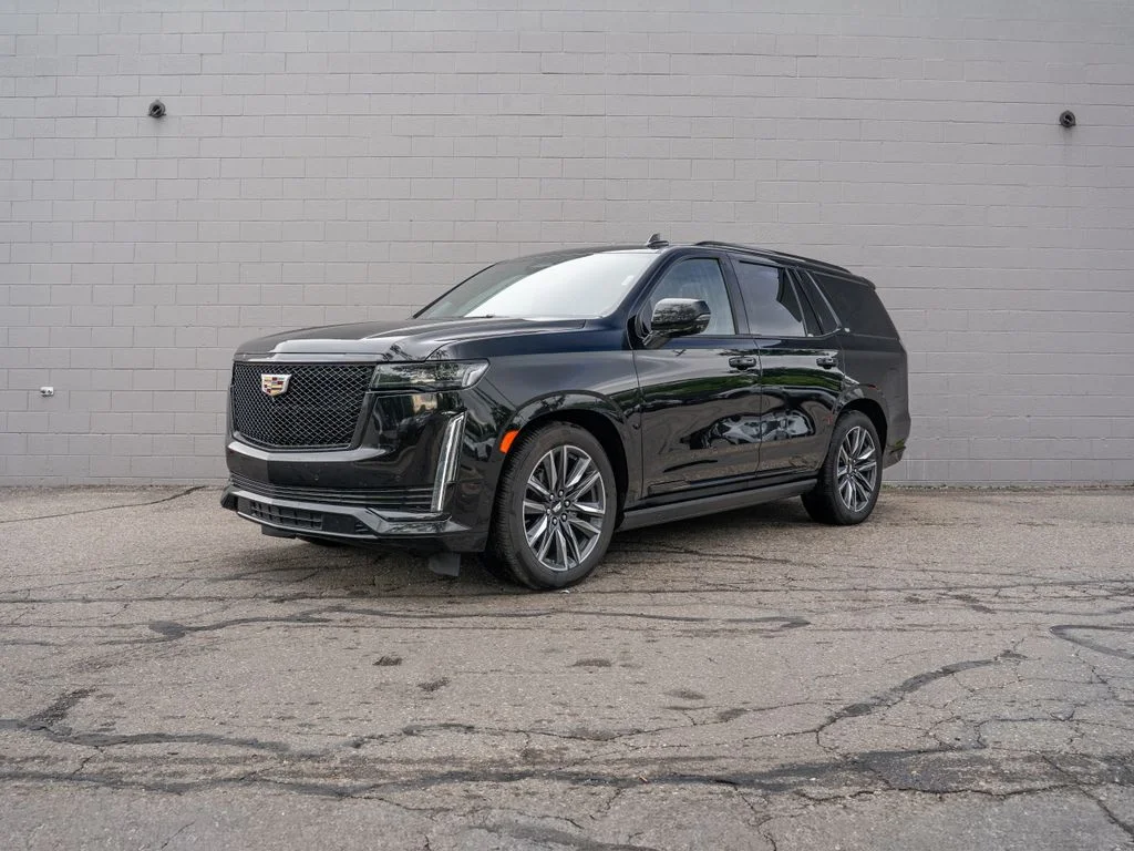 Used 2023 Black Cadillac Sport Platinum image 1