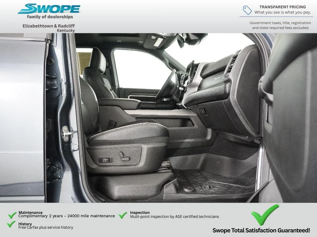 Used 2025 Forged Blue Metallic Ram Laramie image 10