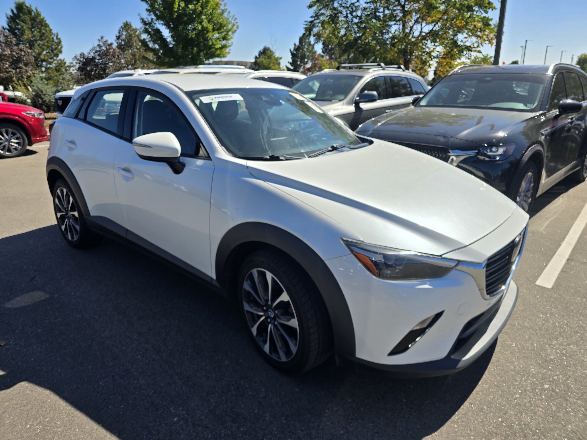 Used 2019 Snowflake White Pearl Mazda Touring image 18