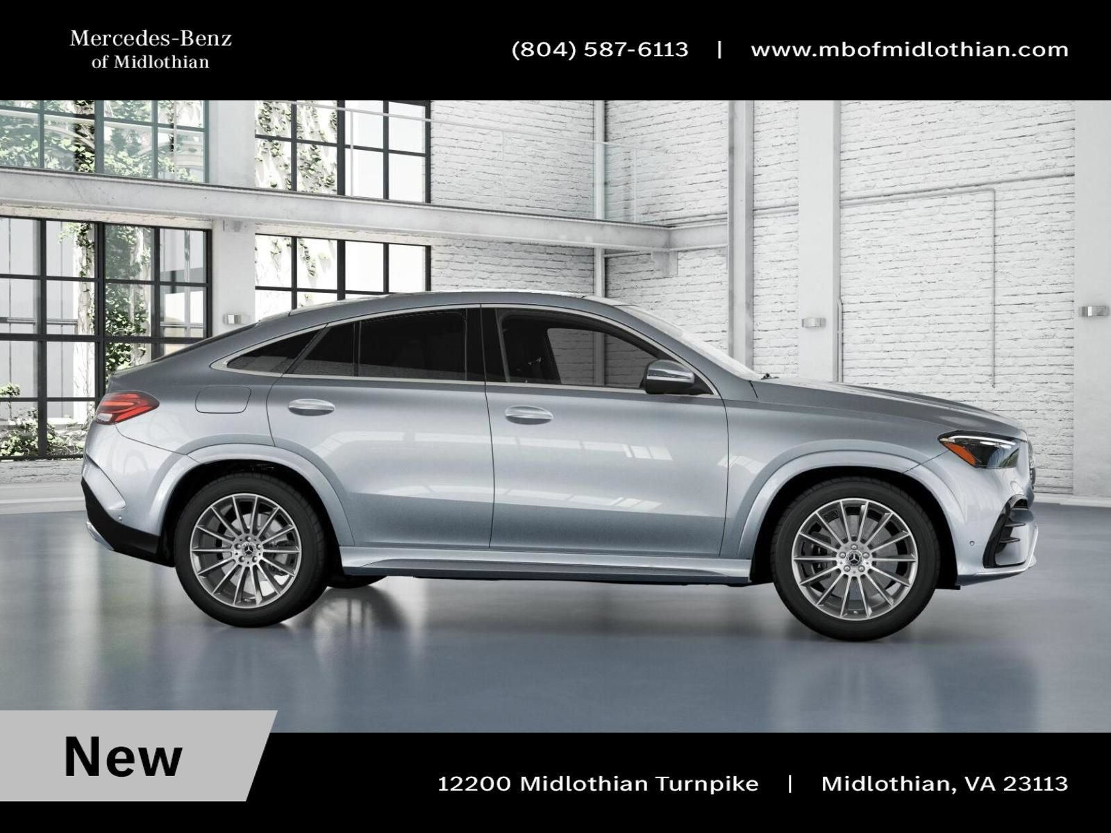New 2026 Cirrus Silver Metallic Mercedes-Benz GLE 450 Coupe image 57