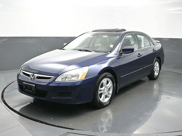 Used 2007 Blue Honda EX-L image 3