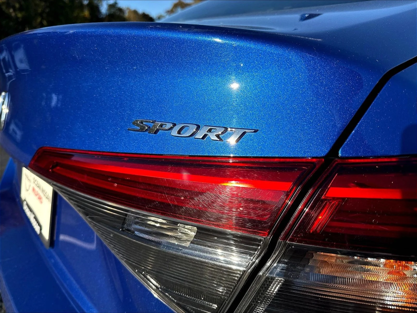 Used 2022 Aegean Blue Metallic Honda Sport image 27