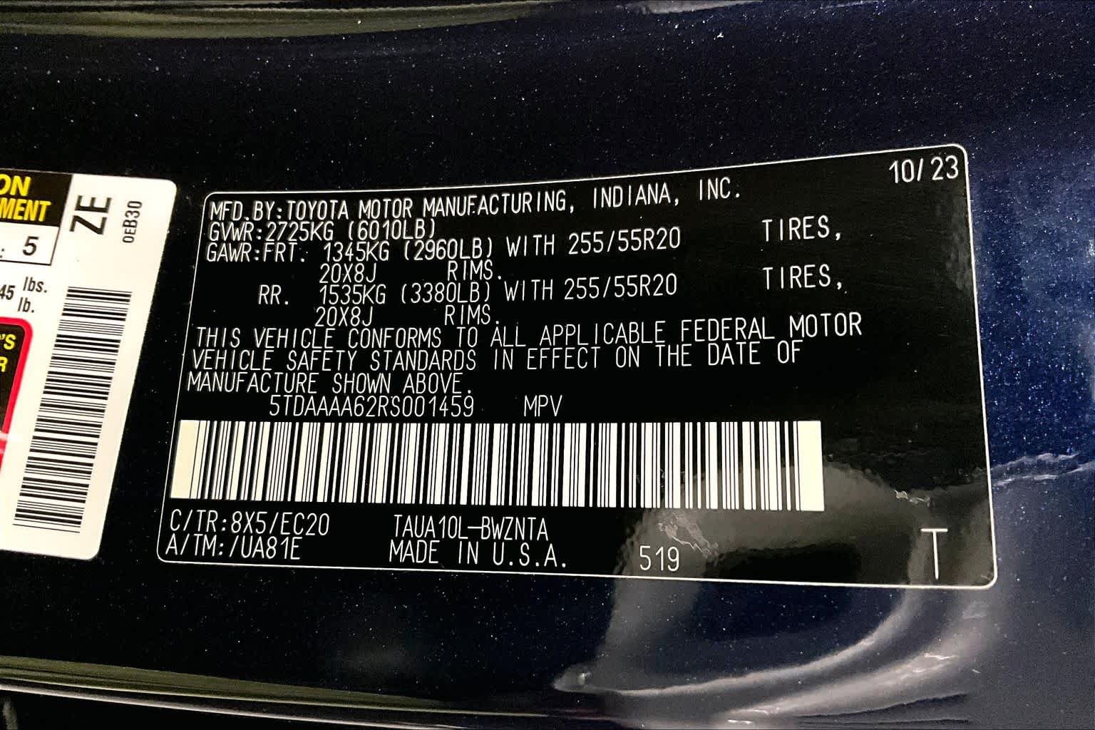 Certified Used 2024 Nightfall Mica Lexus  image 36