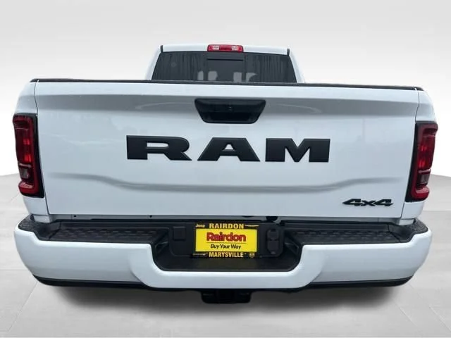 New 2026 Bright White Clear-Coat Exterior Paint RAM Black Express image 6