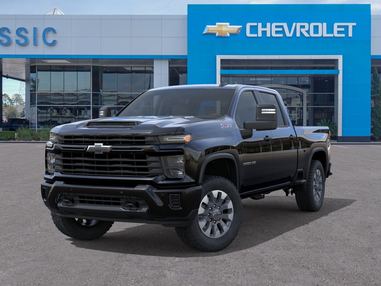 2026 Chevrolet Silverado 2500 HD Custom Black at Mac Haik Chevrolet