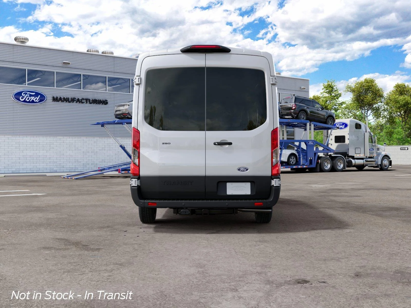 New 2027 Oxford White Ford Cargo Van image 5