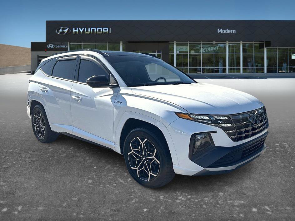 Used 2023 Serenity White Pearl Hyundai N Line image 3