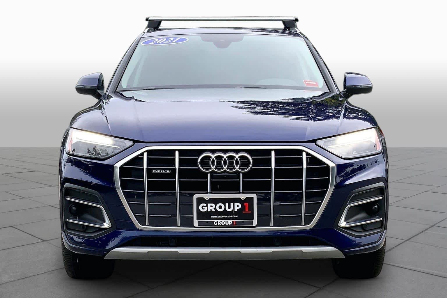 Used 2021 WHITE Audi Premium Plus image 3