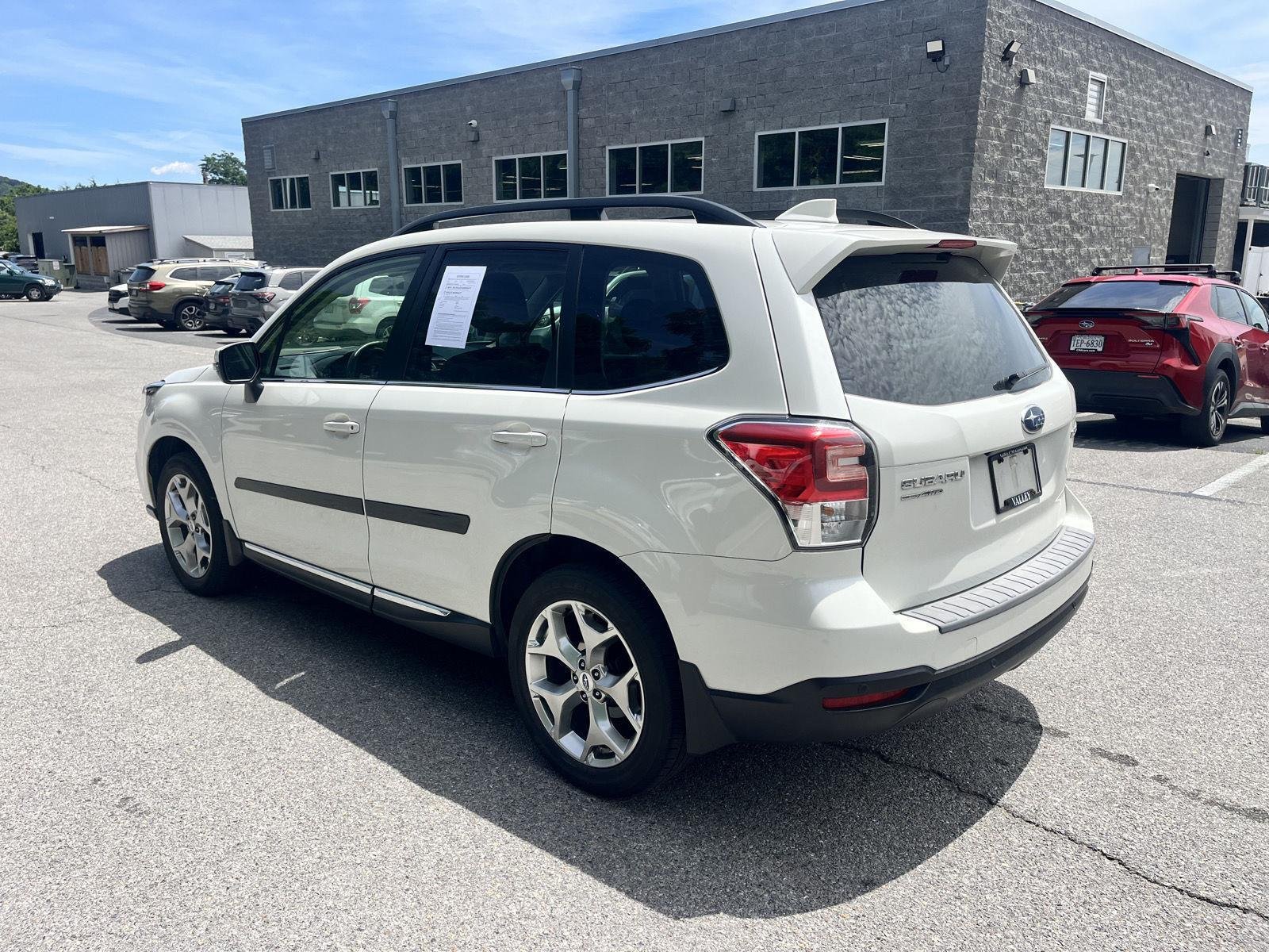 Used 2018 Crystal White Pearl Subaru Touring image 7