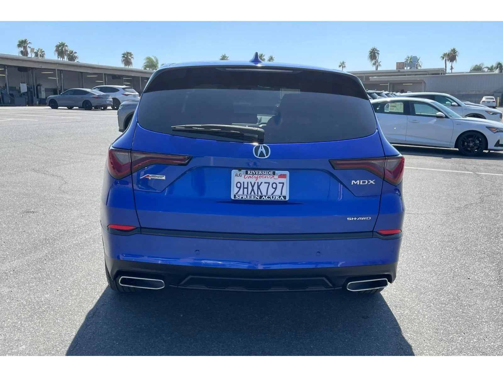 Used 2023 Apex Blue Pearl Acura SH-AWD with A-Spec Package image 59