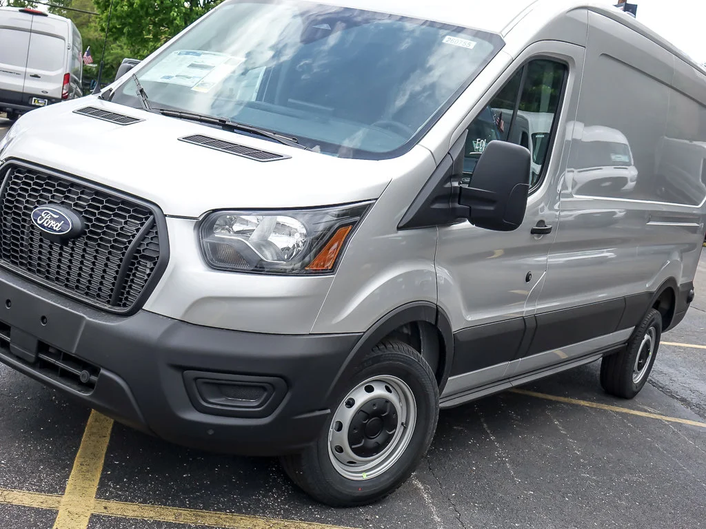 New 2026 Ingot Silver Metallic Ford Cargo Van image 3