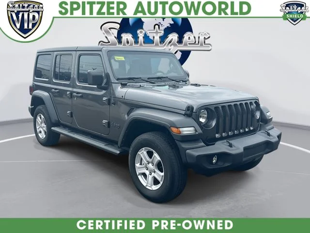 2022 Jeep Wrangler Unlimited Sport S