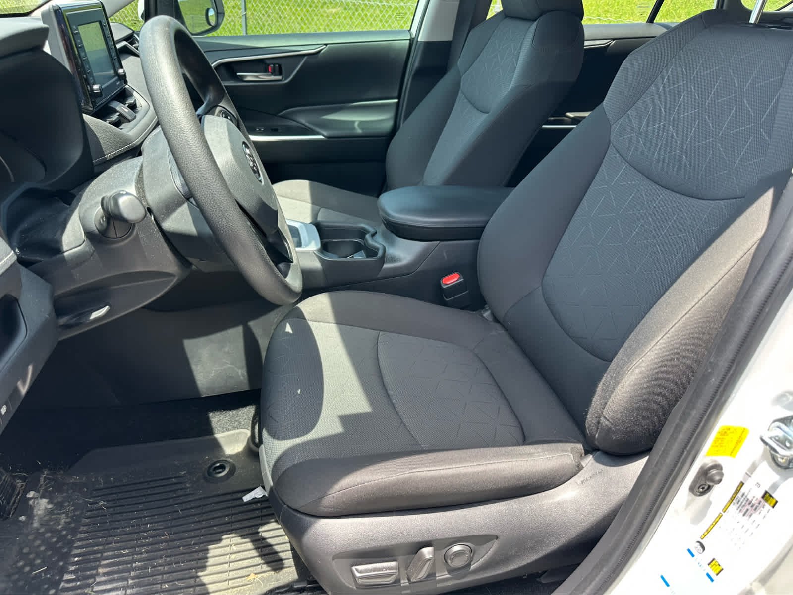 Used 2021 Super White Toyota XLE image 12