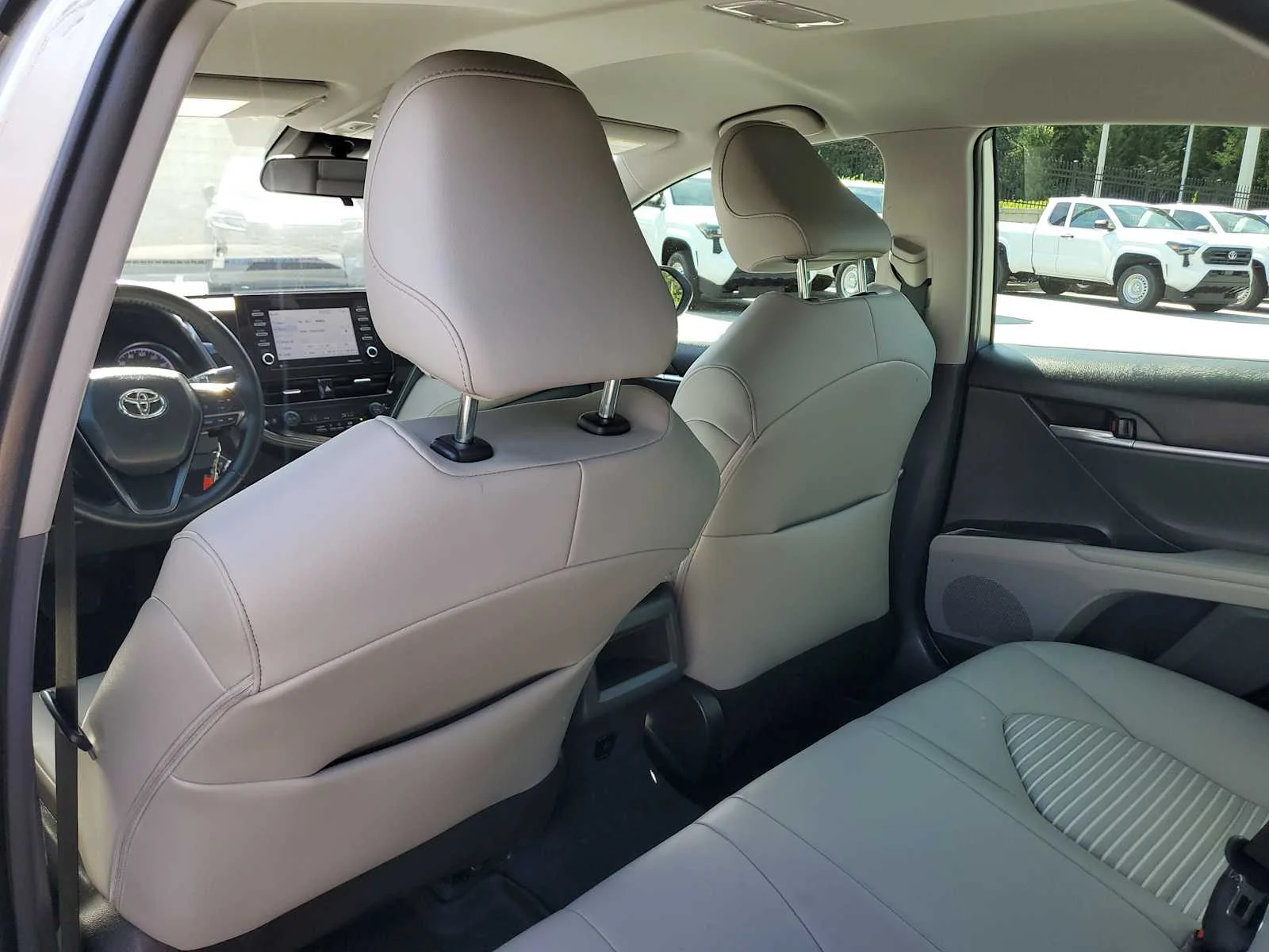 Used 2022 Celestial Silver Metallic Toyota SE image 9