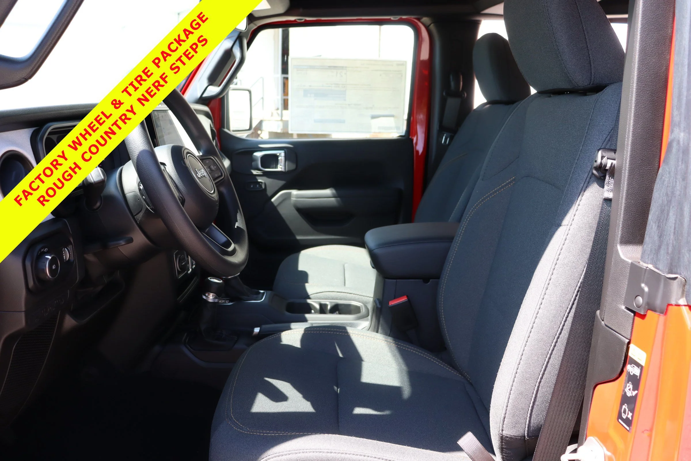 New 2026 Firecracker Red Clear-Coat Exterior Paint Jeep Sport image 19