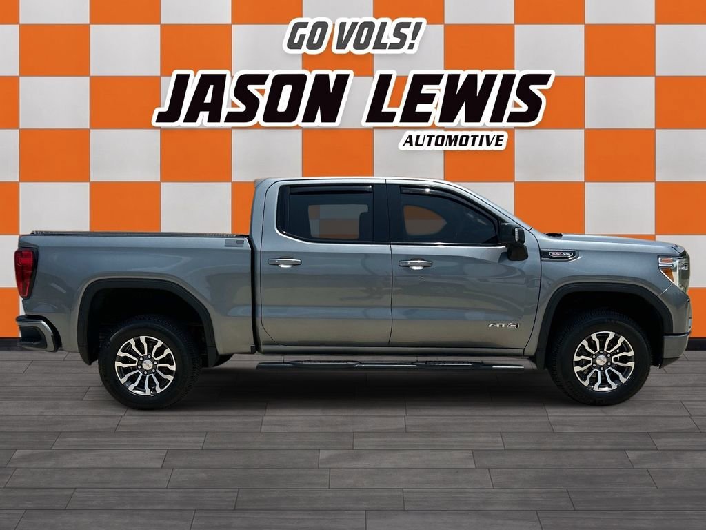 Used 2021 Satin Steel Metallic GMC AT4 image 3