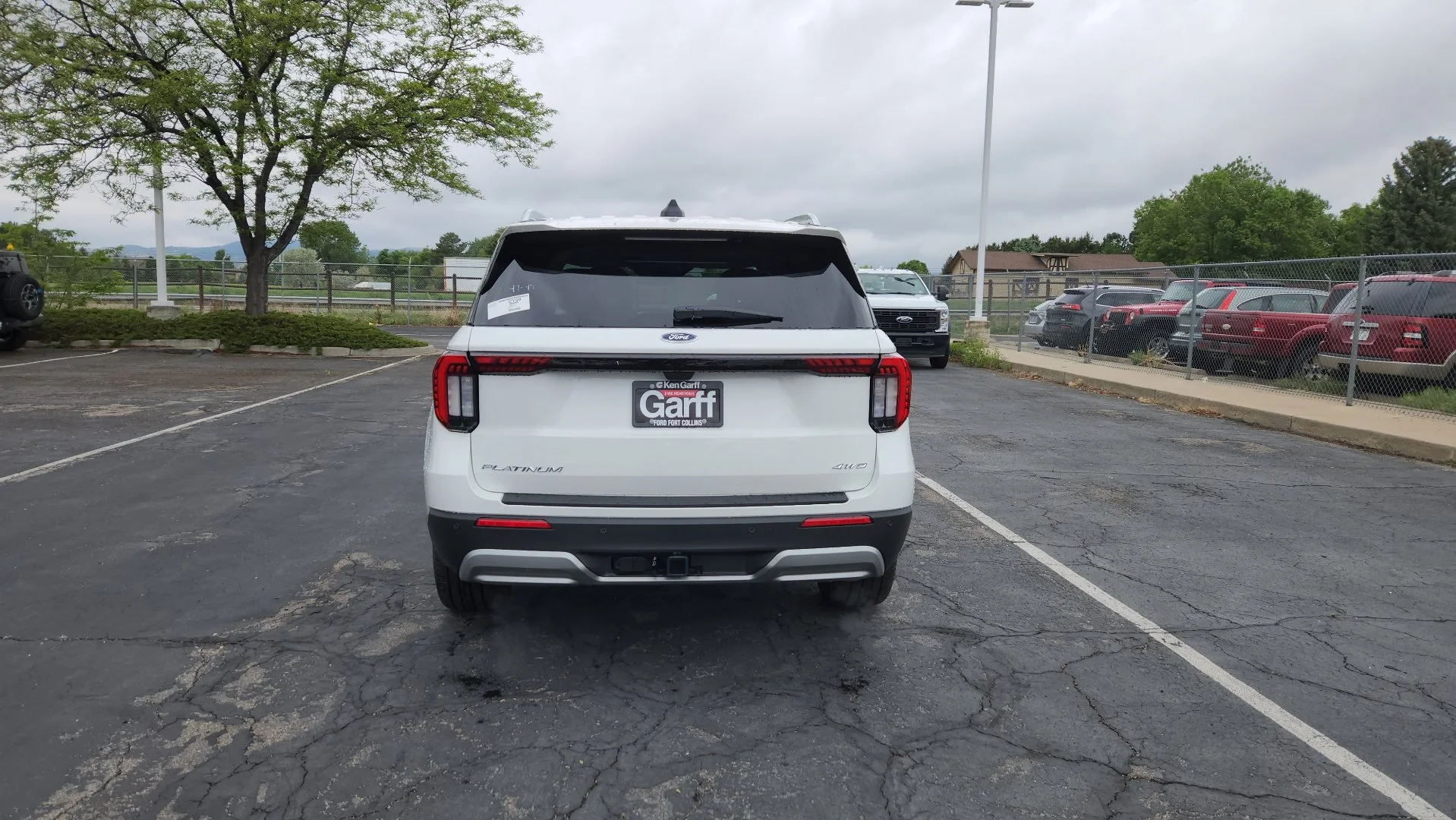 New 2026 Star White Metallic Tri-Coat Ford Platinum image 10