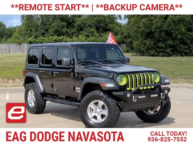 Pre-Owned 2021 Jeep Wrangler Unlimited Sport S