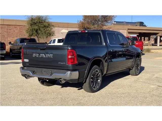 New 2026 Forged Blue Metallic  Paint Ram LIMITED LONGHORN CREW CAB 4X4 5