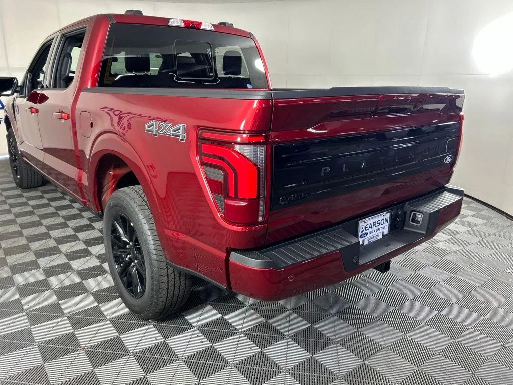 New 2026 Ruby Red Metallic Tinted Clearcoat Ford Platinum image 9